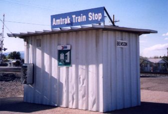 [Benson Amtrak station]