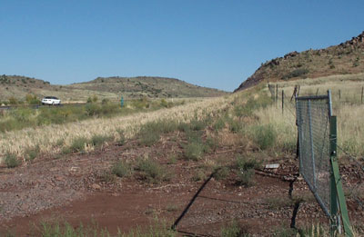 Gate on I-17