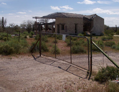 Gate on I-8