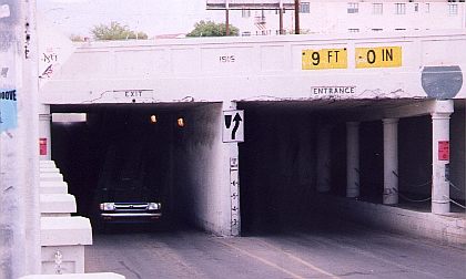 [Low railroad bridge]